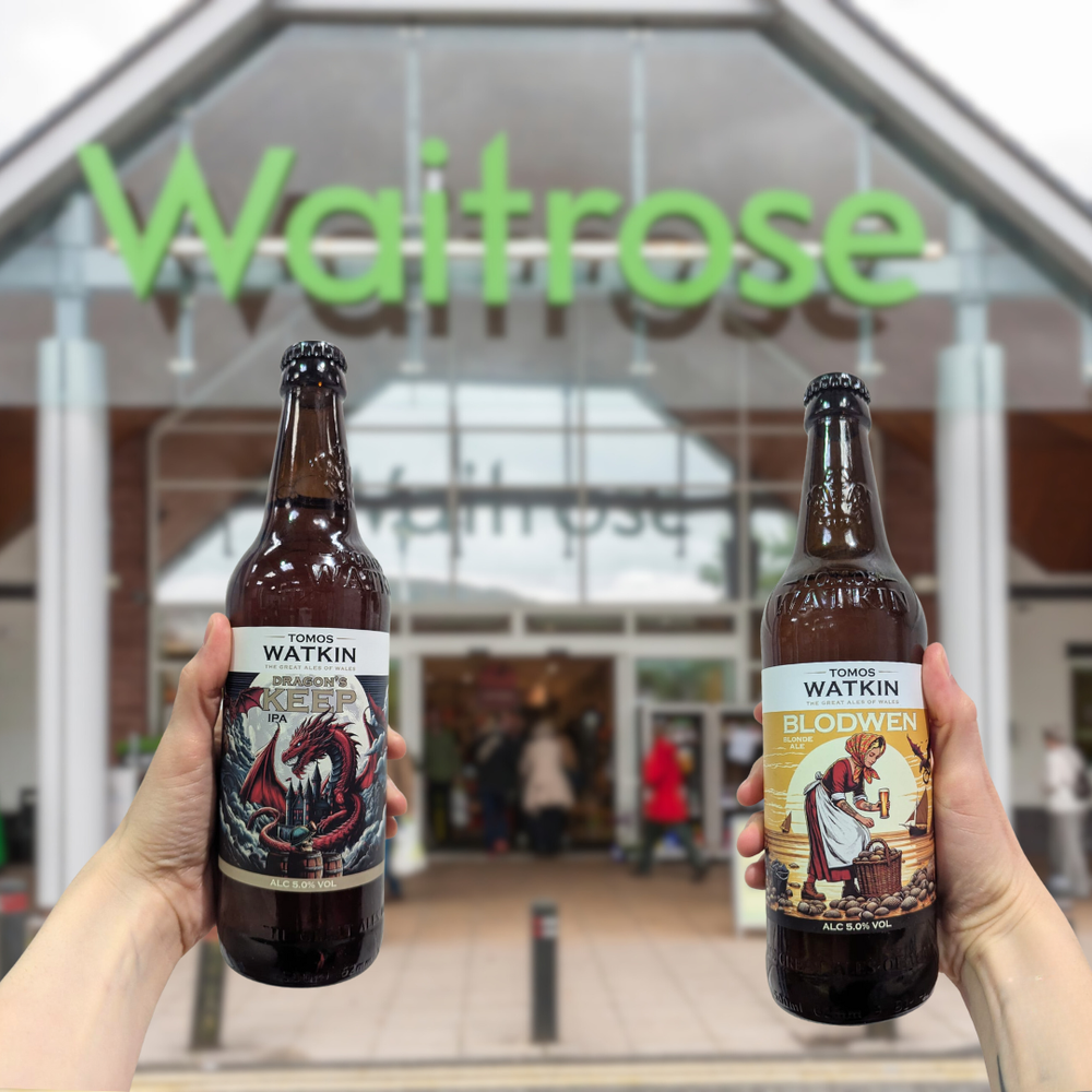 Tomos Watkin in Waitrose